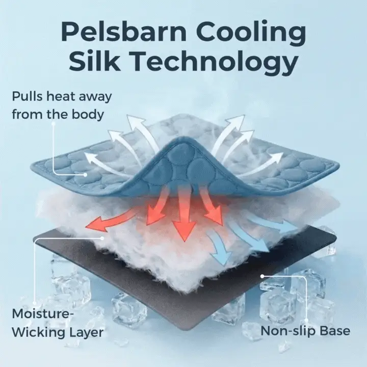 Pelsbarn Cooling Bed (4x more effective) - Image 10