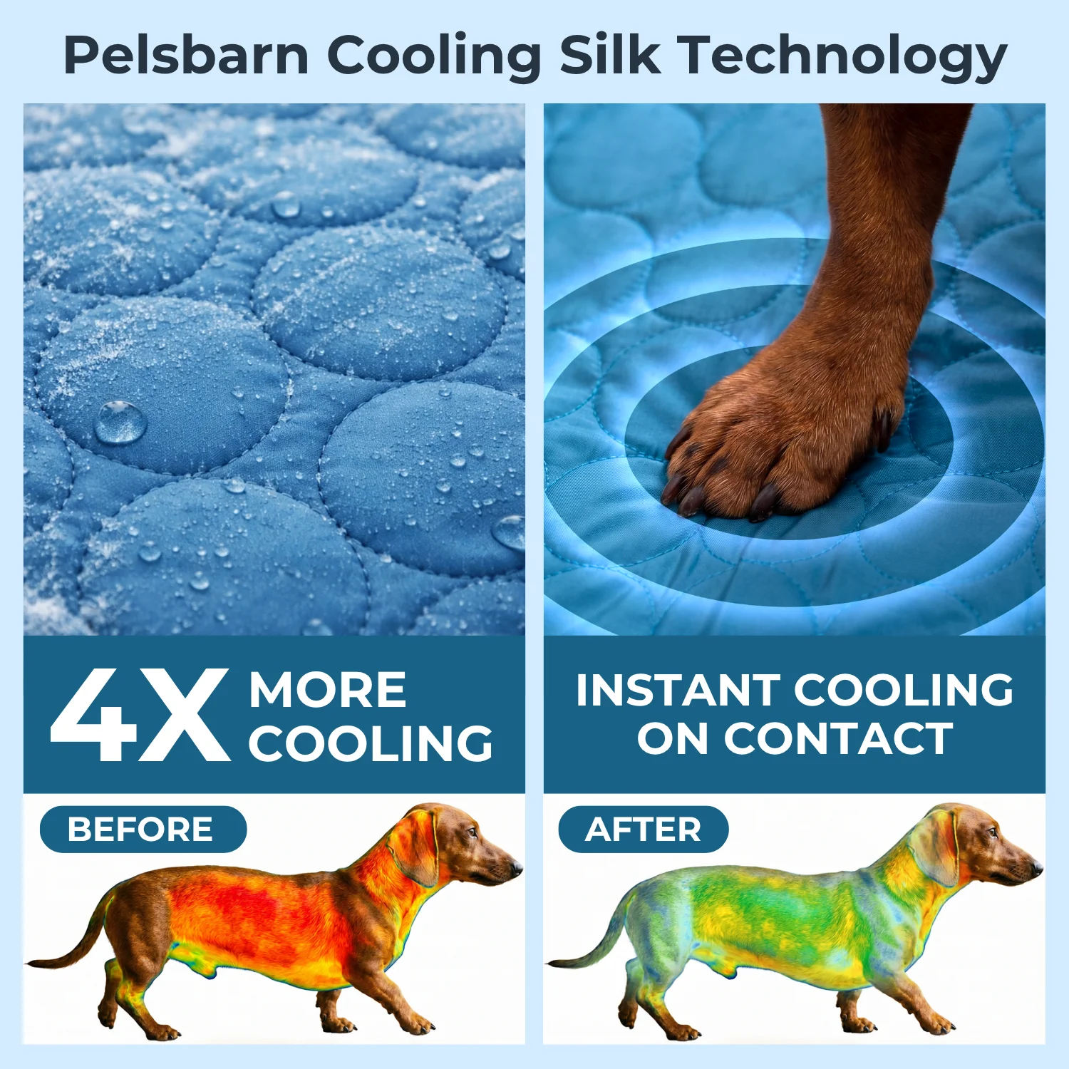 Pelsbarn Cooling Bed (4x more effective) - Image 11