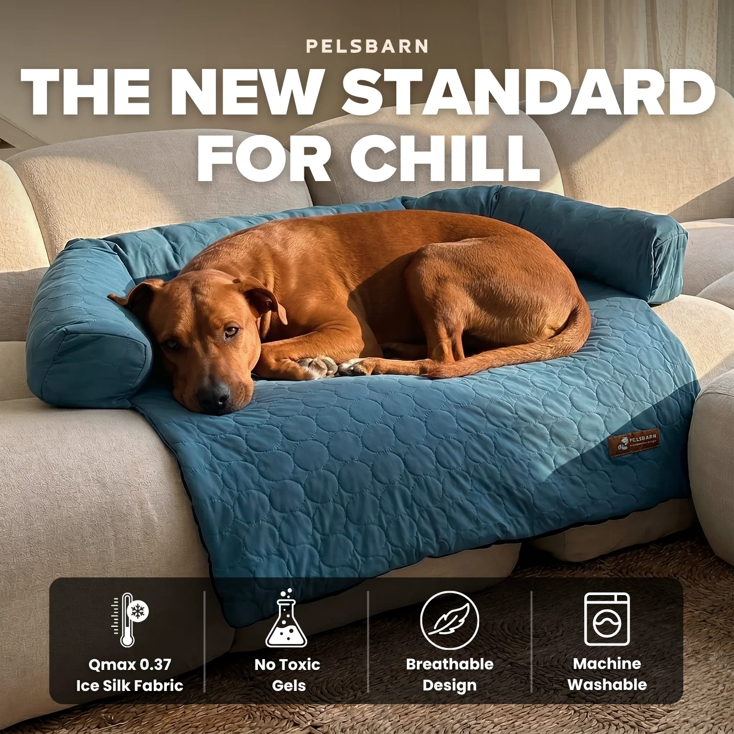 Pelsbarn Cooling Bed (4x more effective) - Image 5