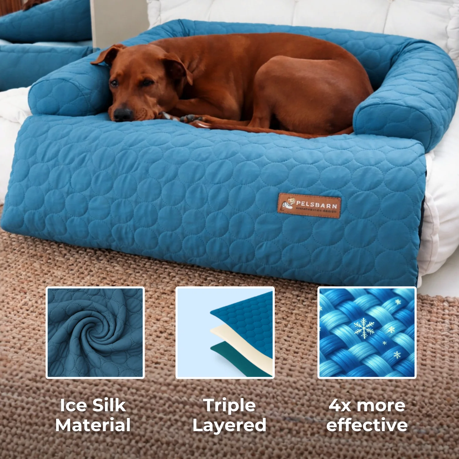 Pelsbarn Cooling Bed (4x more effective) - Image 6
