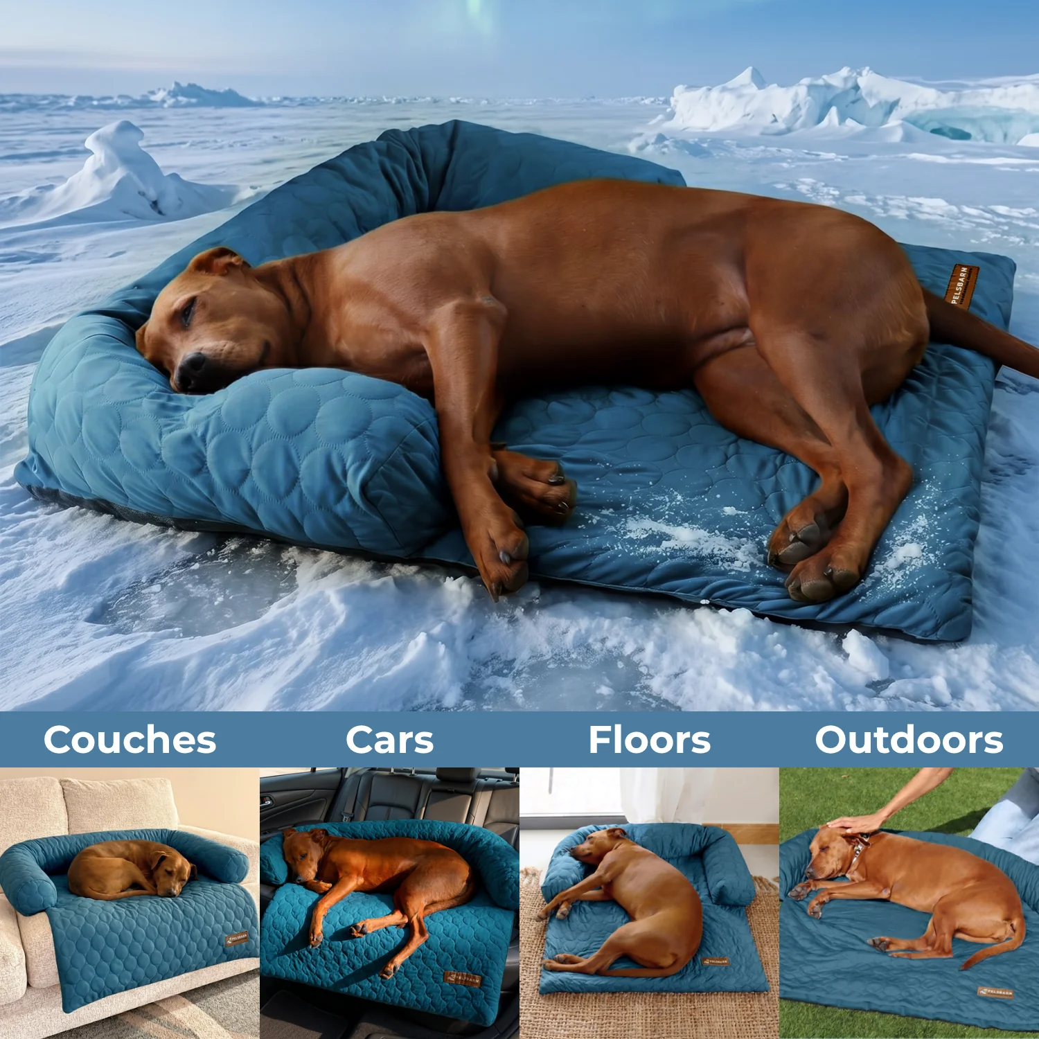 Pelsbarn Cooling Bed (4x more effective) - Image 9