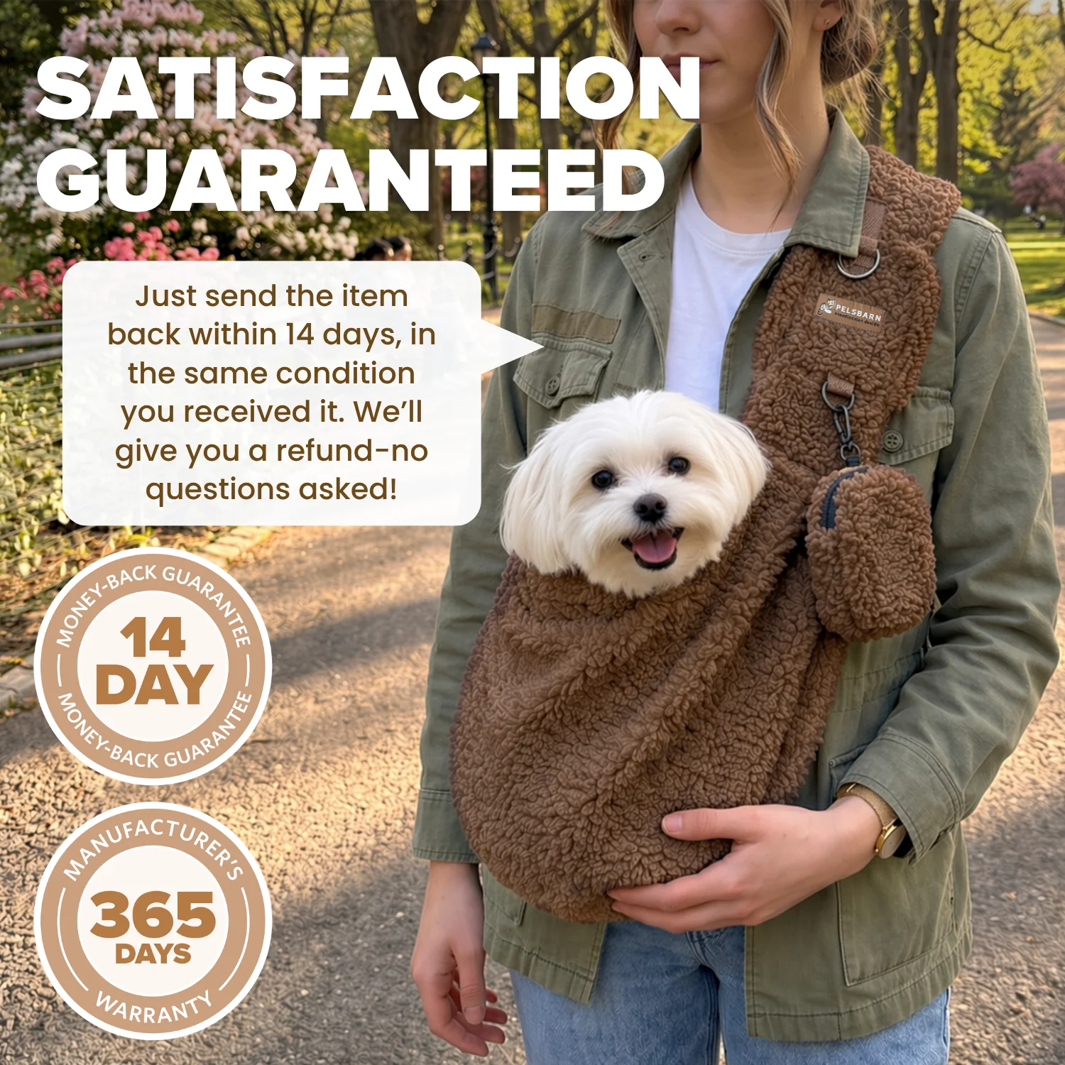 Pelsbarn Teddy Dog Carrier - Image 16